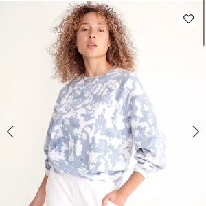 Madewell MWL Tie-Dye Oversized Sweatshirt, NWT
